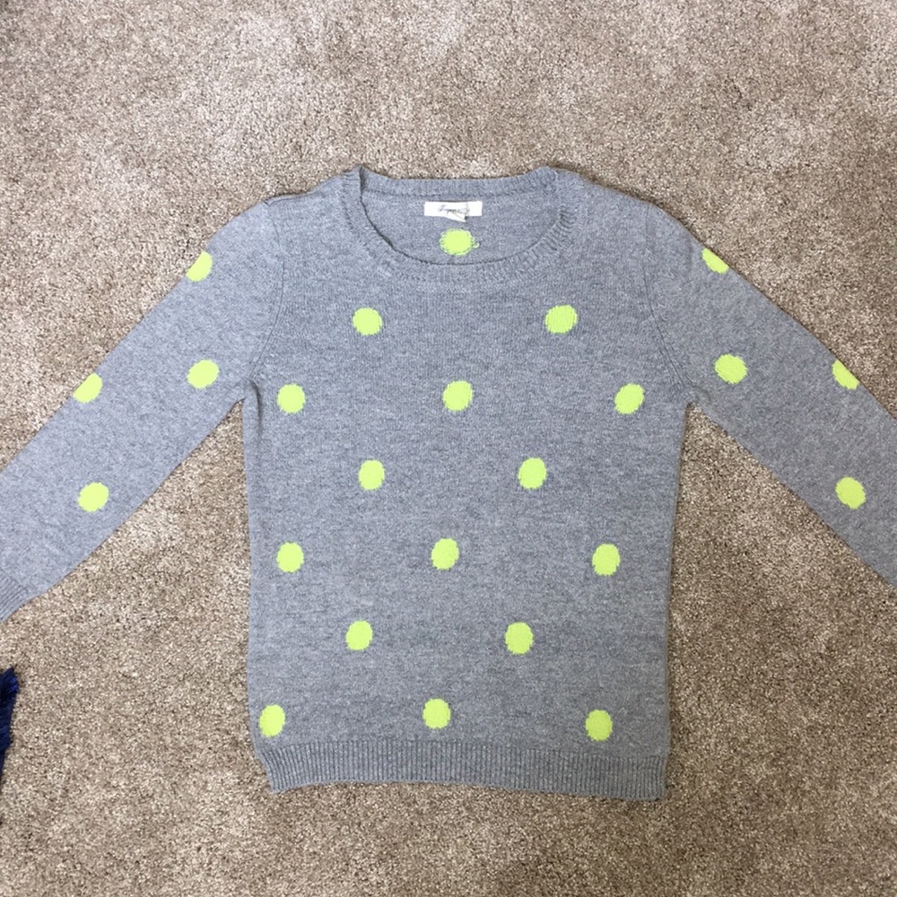 Long sleeve, forever 21 polka dot top
